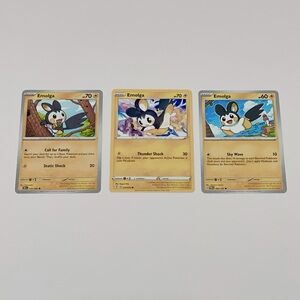 Pokemon Emolga Bundle Trading Cards